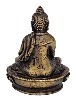 Bronze Statues Tara Buddha Kuber Laxmi: 2”x1.5” / White Tara