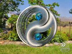 Large Wind Spinner - Yin Yang