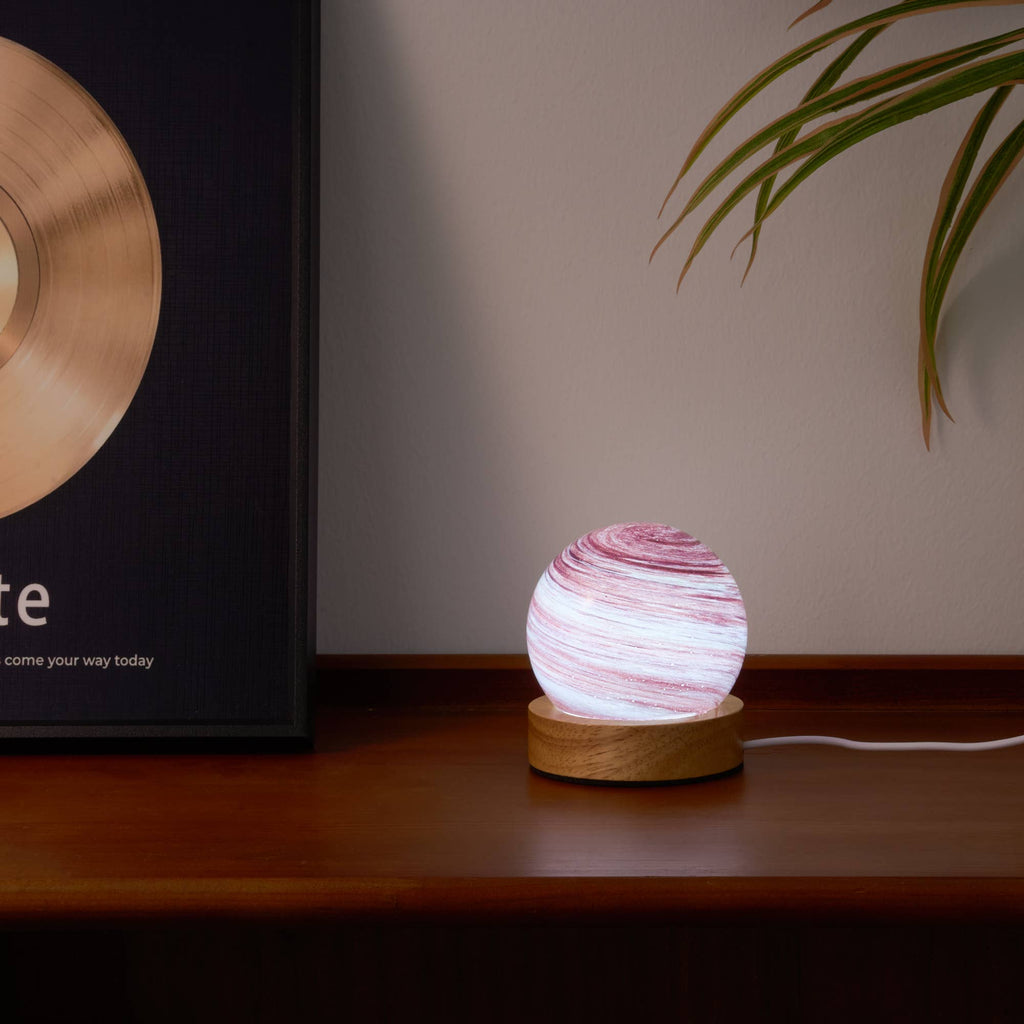 Creative Planet Night Light with USB Cord: Blue