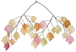 Autumn Leaves Capiz Chime