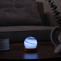 Creative Planet Night Light with USB Cord: Purple
