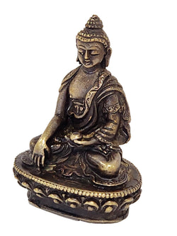 Bronze Statues Tara Buddha Kuber Laxmi: 2”x1.5” / White Tara