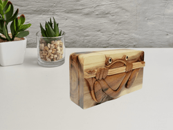 Tree Frog - Hand Carved Keepsake Gift Box