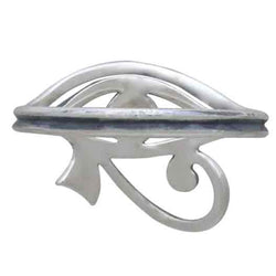 Sterling Silver Eye of Horus Ring: 5