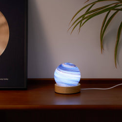 Creative Planet Night Light with USB Cord: Purple