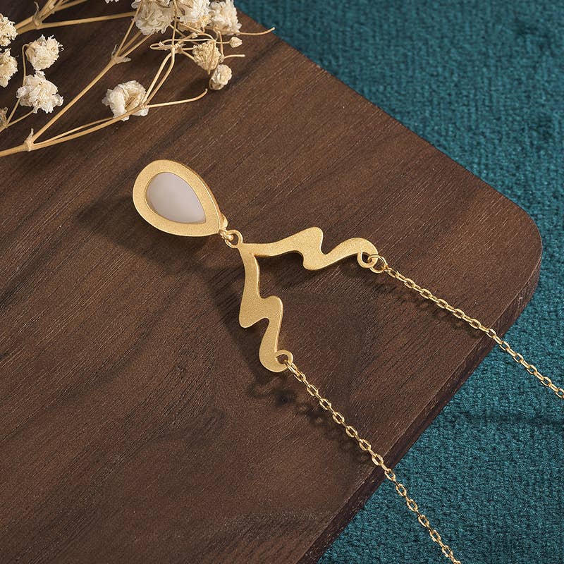 Reindeer Jade Necklace