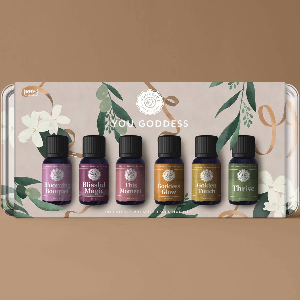 You Goddess Essential Oil Tin Set Of 6