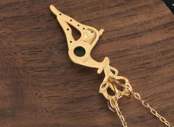 Golden Deer Necklace