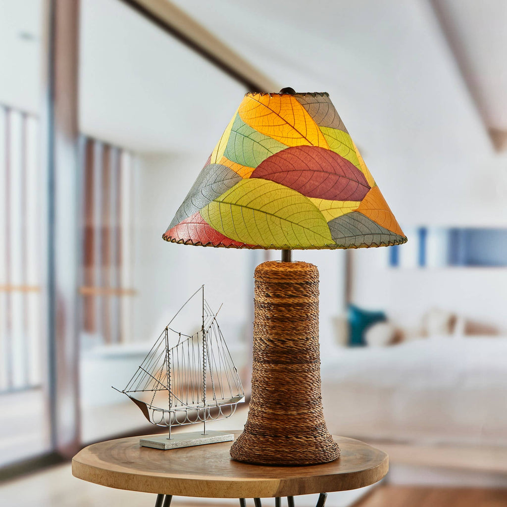 Bell Shade Cocoa Multi Color, Shade Made of Cocoa Leaves
