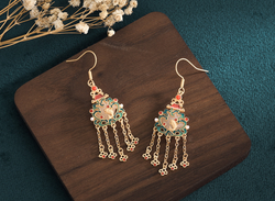 Carp Jumping Dragon Gate Earrings