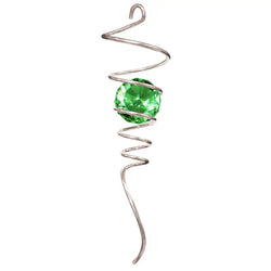 Crystal Spiral Tail, Green