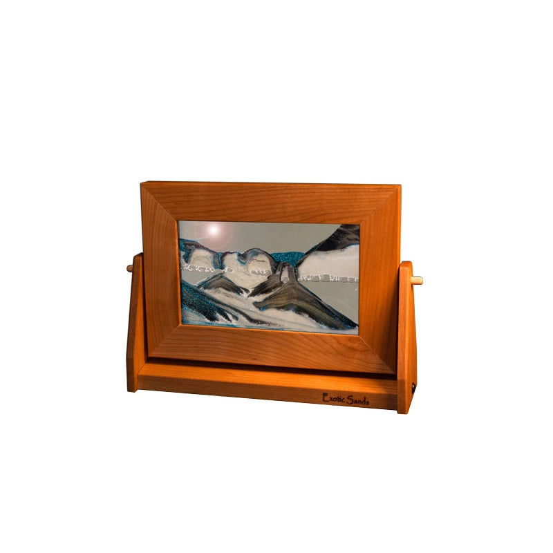 Moving Sands Cherry Wood - Arctic Clear